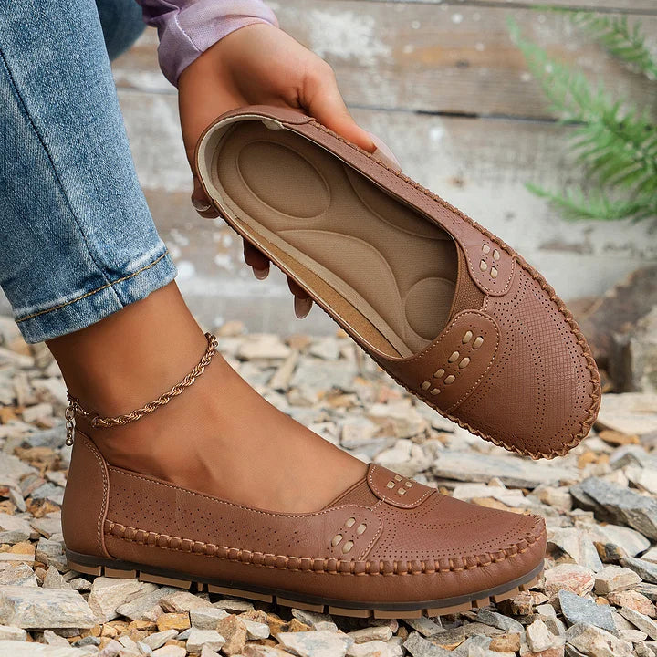 Women's Casual Orthopedic Flat Shoes | Slip On