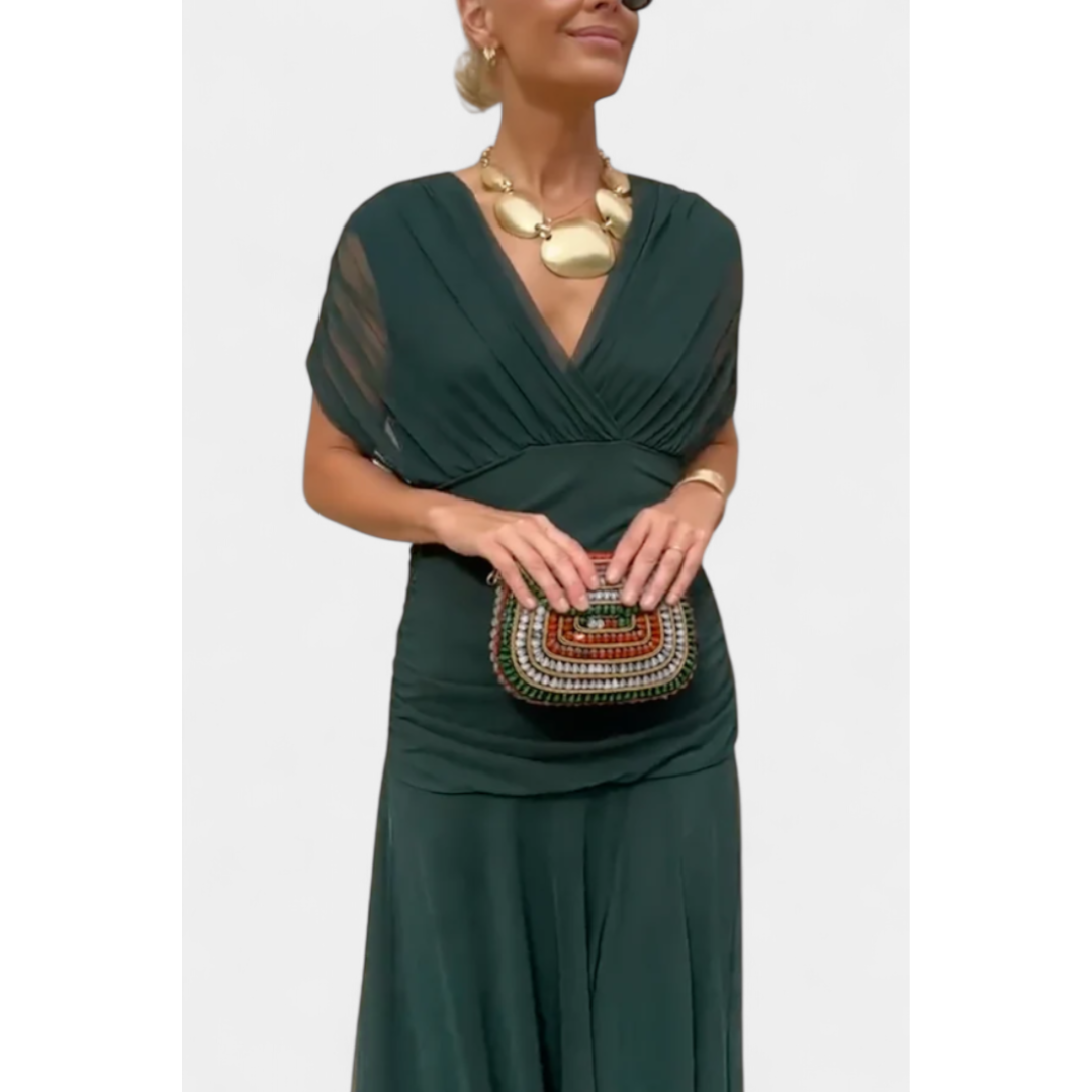 Women's Off-Shoulder Evening Dress | Maxi
