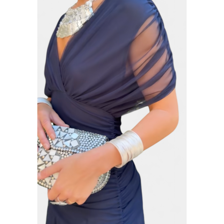 Women's Off-Shoulder Evening Dress | Maxi