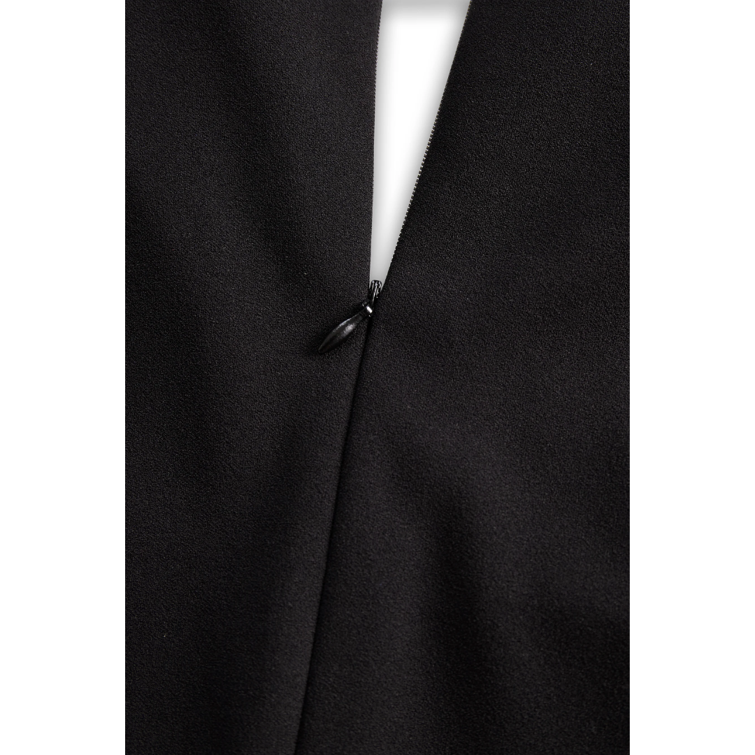 Women's V-Neck Work Dress | Midi