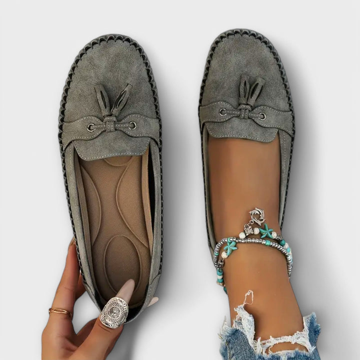 Women's Casual Tassel Detail Orthopedic Loafers | Slip On