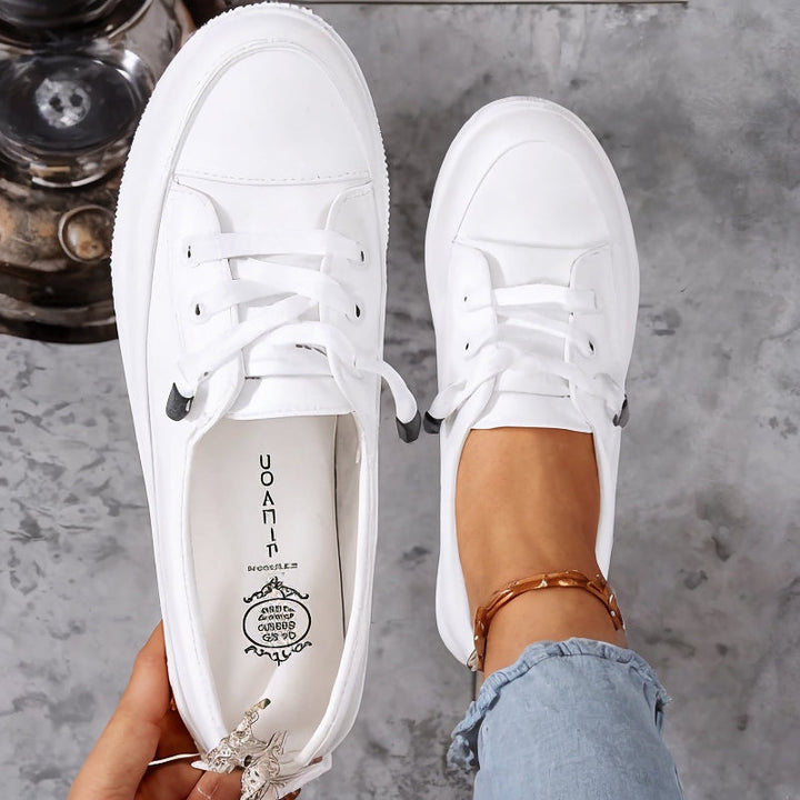 Women's Casual Lace Up Orthopedic Sneakers | Flat