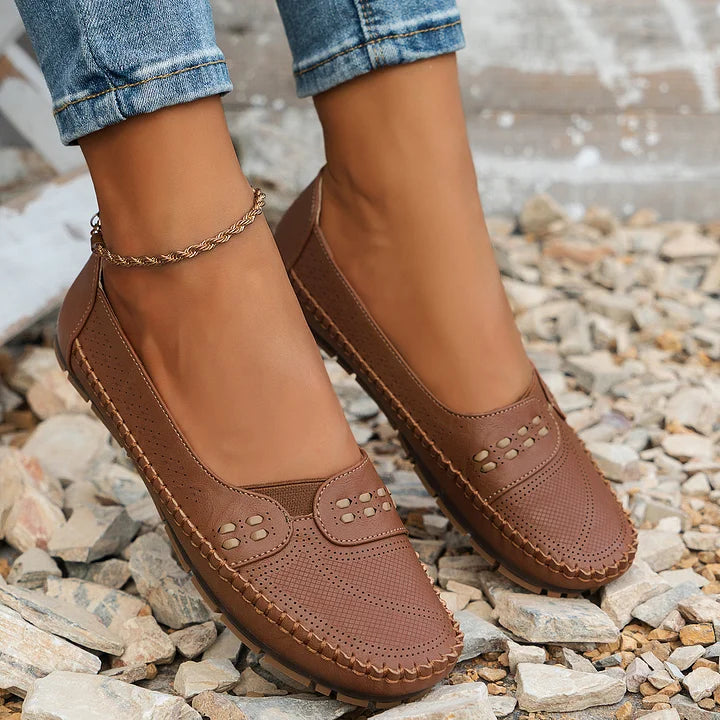 Women's Casual Orthopedic Flat Shoes | Slip On