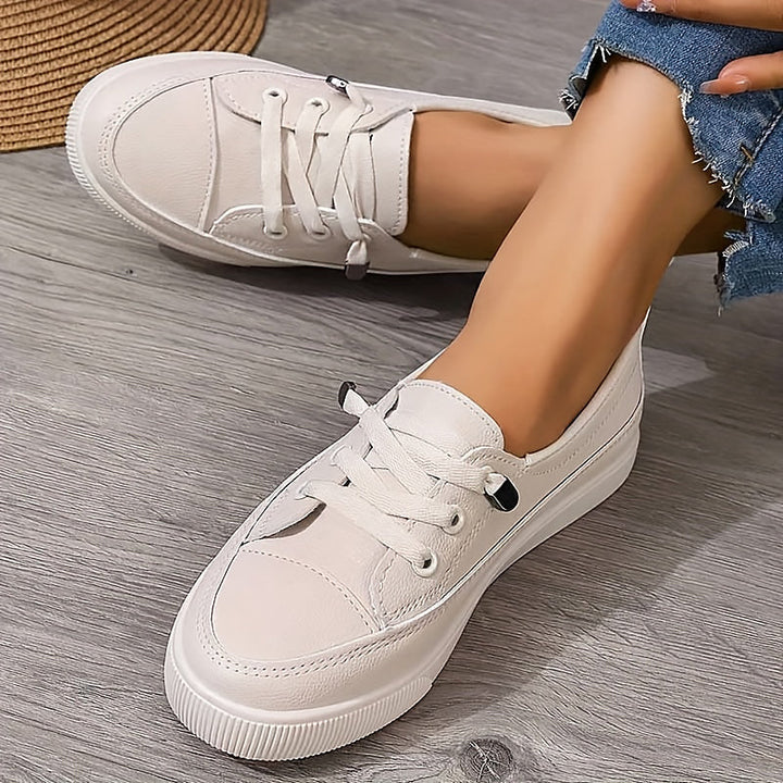 Women's Casual Lace Up Orthopedic Sneakers | Flat
