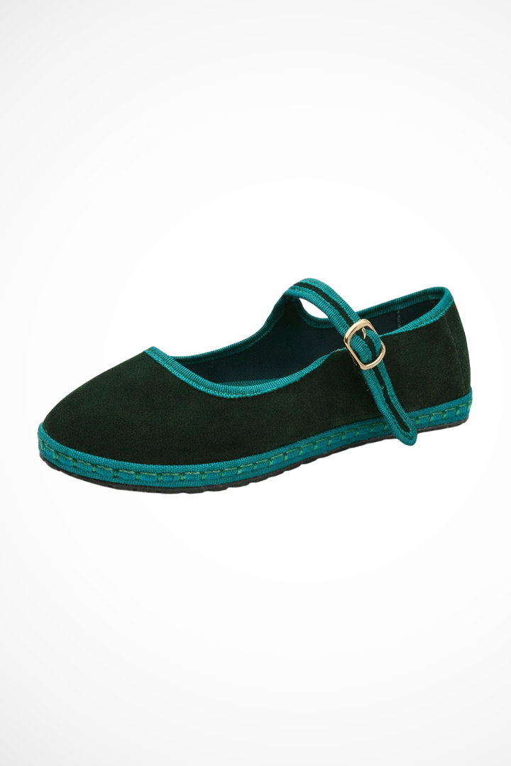 Women's Round Toe Buckle Strap Mary Jane Ballet Flats | Orthopedic