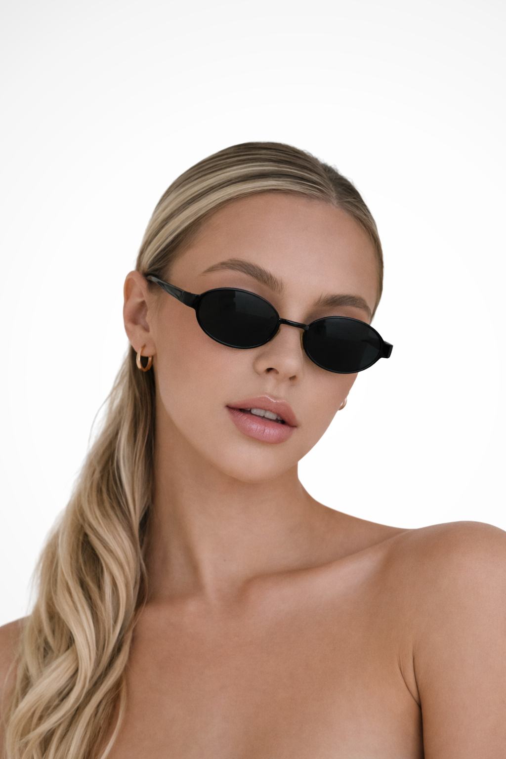 Women's Elegant Oval Lens Sunglasses | Polarized