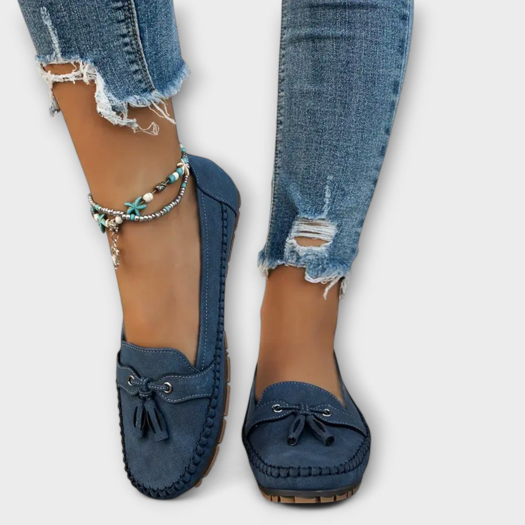 Women's Casual Tassel Detail Orthopedic Loafers | Slip On