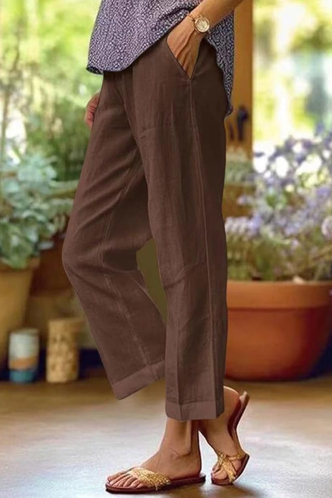 Women's Casual Relaxed Fit Trousers | Summer