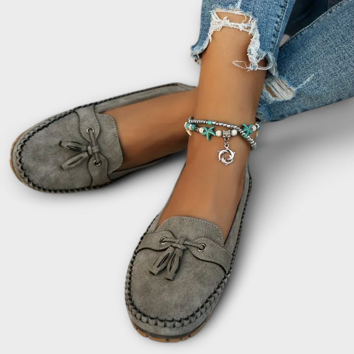 Women's Casual Tassel Detail Orthopedic Loafers | Slip On