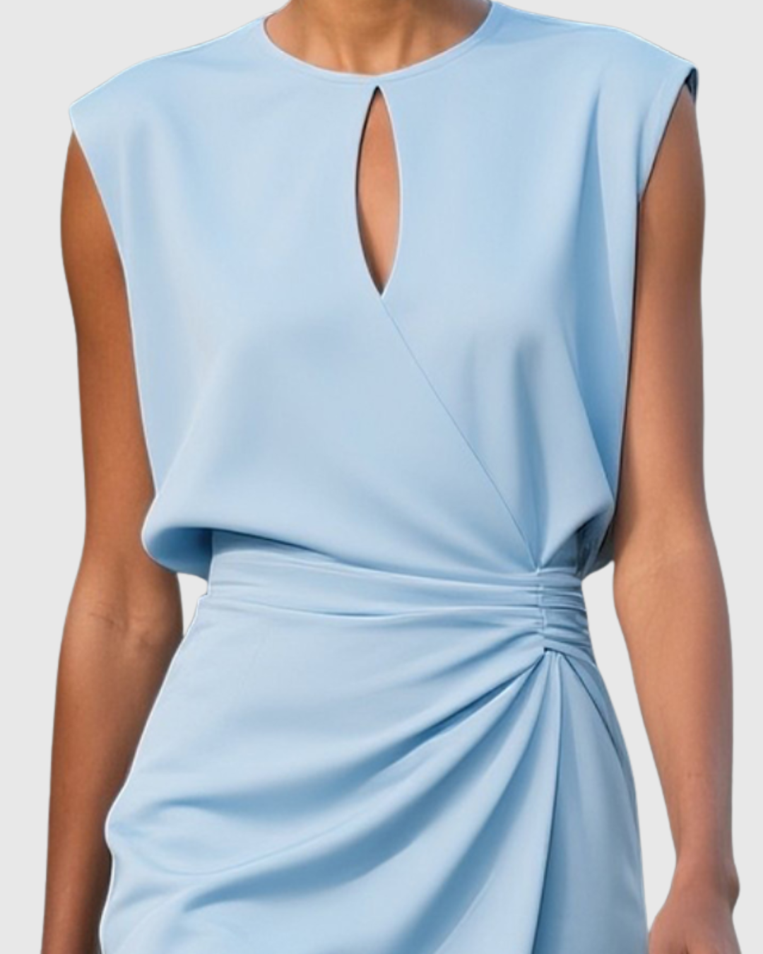 Women's Elegant Sleeveless Cocktail Dress | Midi