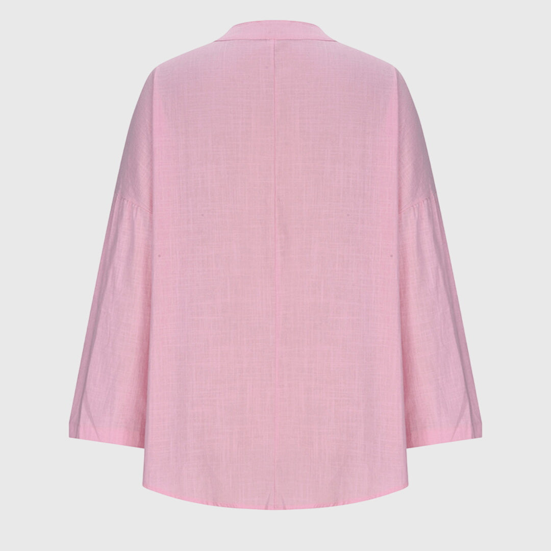 Women's Flowy Elegant Beach Summer Shirt | Long Sleeve