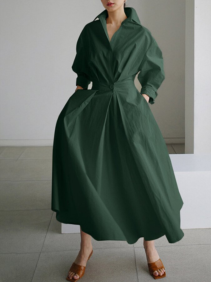 Women's Elegant Formal A-Line Dress | Midi