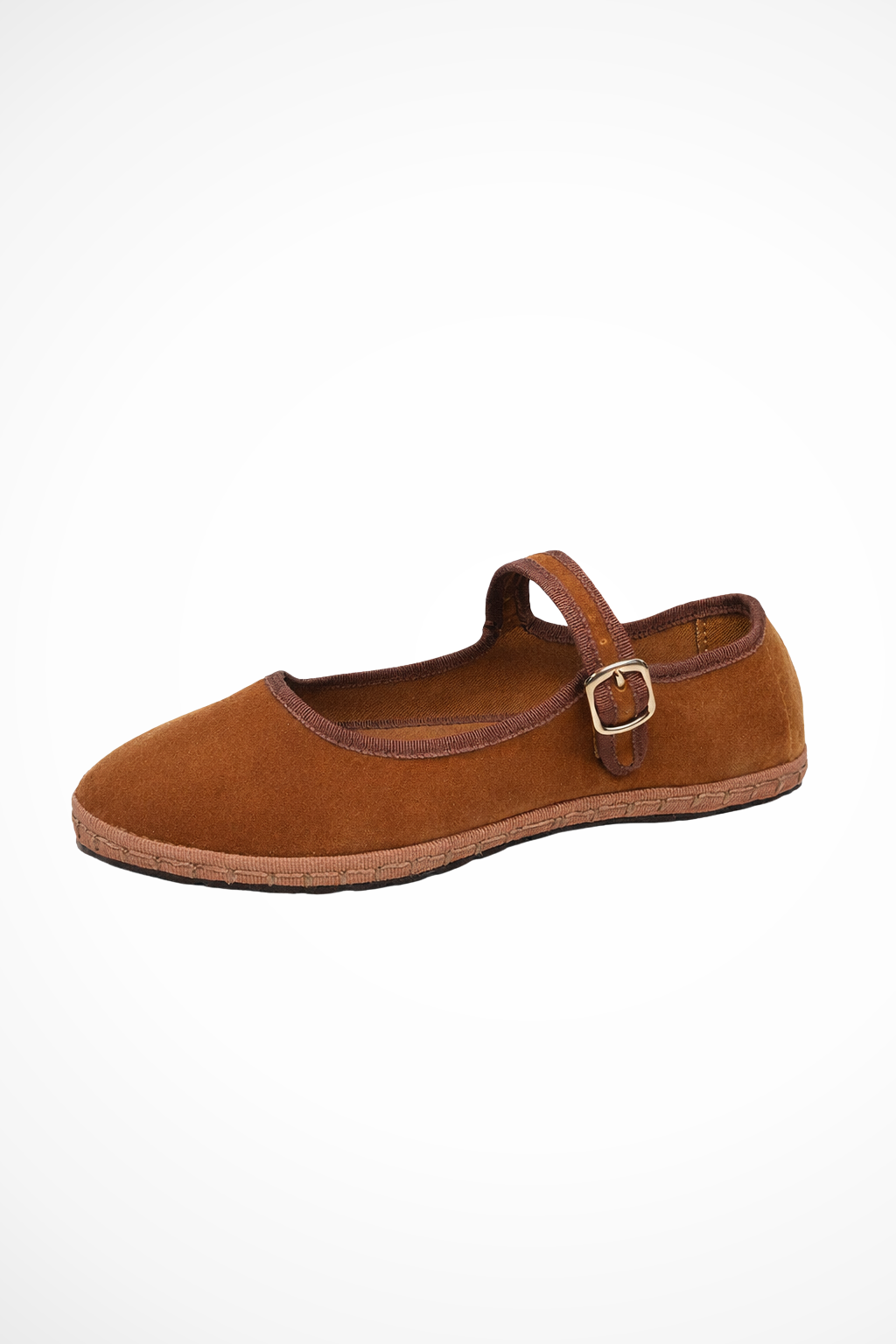 Women's Round Toe Buckle Strap Mary Jane Ballet Flats | Orthopedic