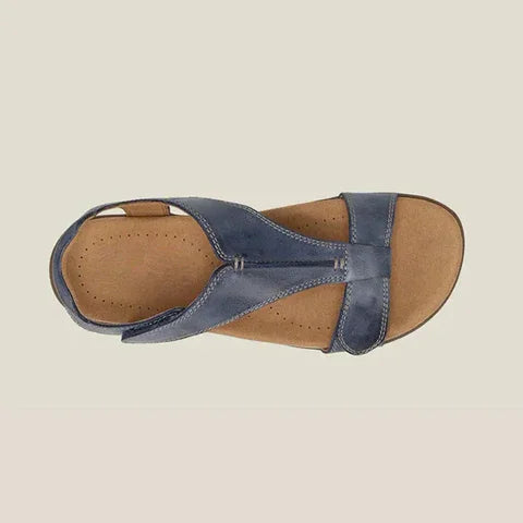 Women's Orthopedic Arch Sole Sandals | T-Strap