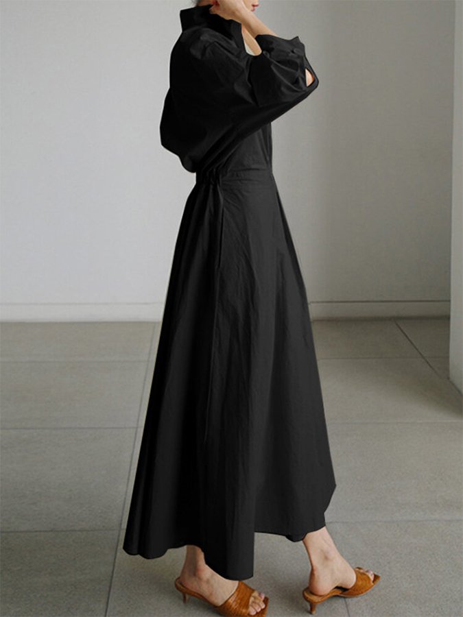 Women's Elegant Formal A-Line Dress | Midi