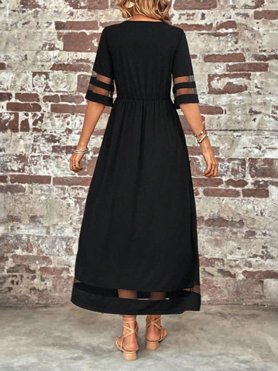 Women's Chique Casual A-Line Dress | Maxi