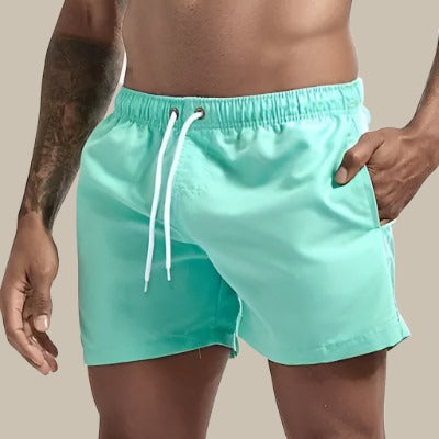 Men's Summer Swimming Shorts | Drawstring