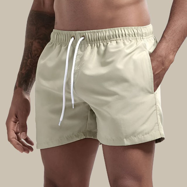 Men's Summer Swimming Shorts | Drawstring