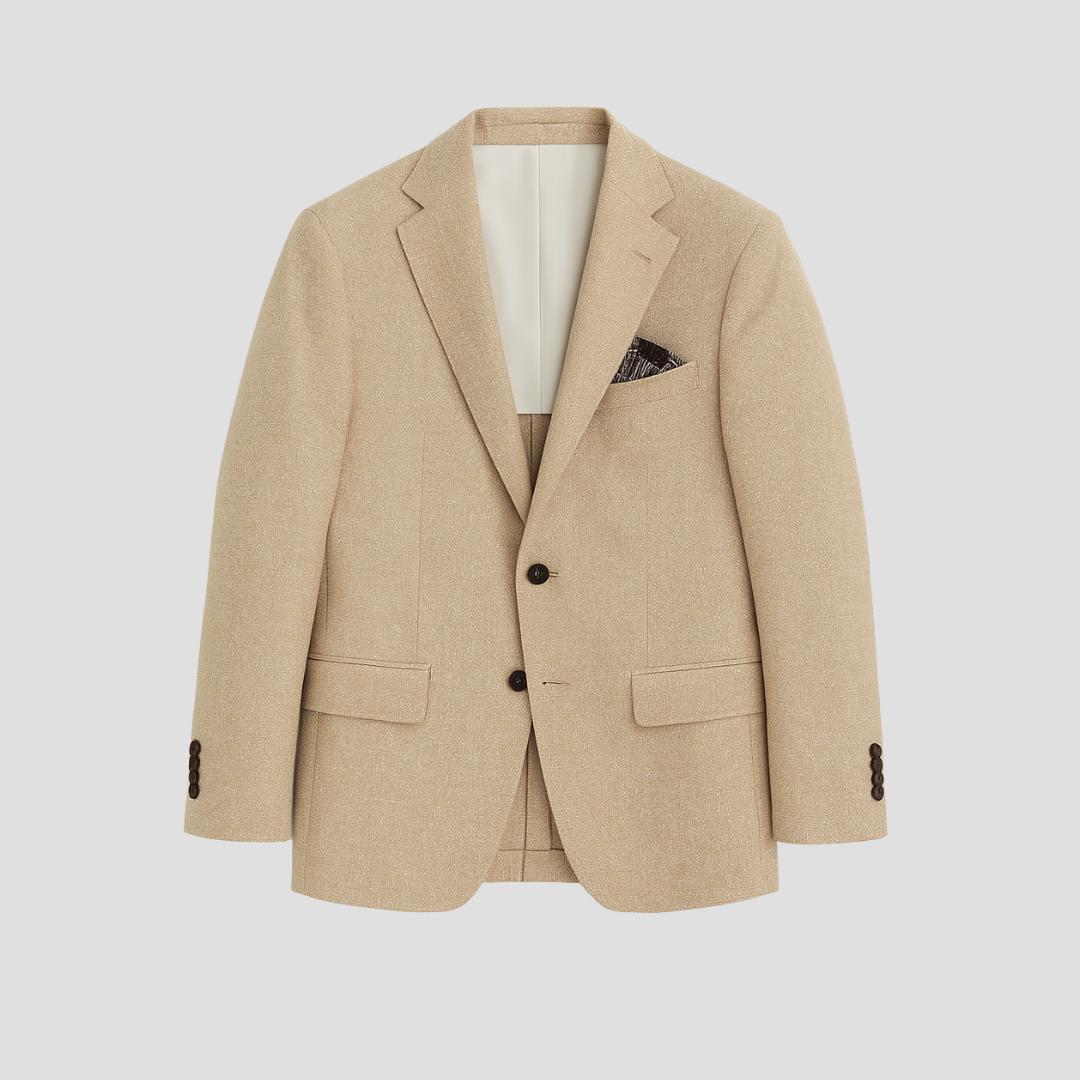 Men's Elegant Single-Breasted Blazer | Slim Fit