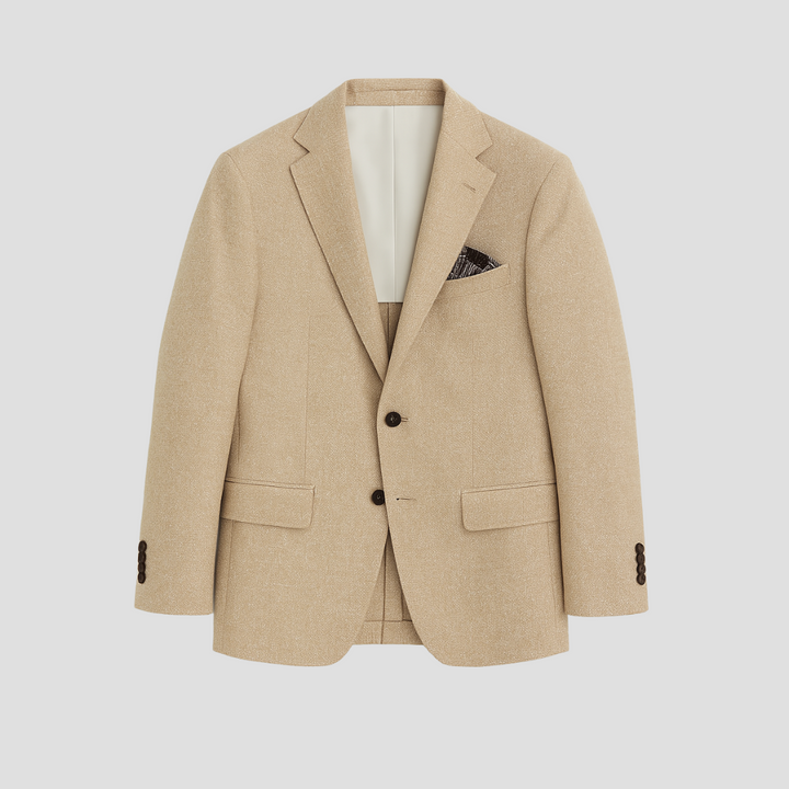 Men's Elegant Single-Breasted Blazer | Slim Fit