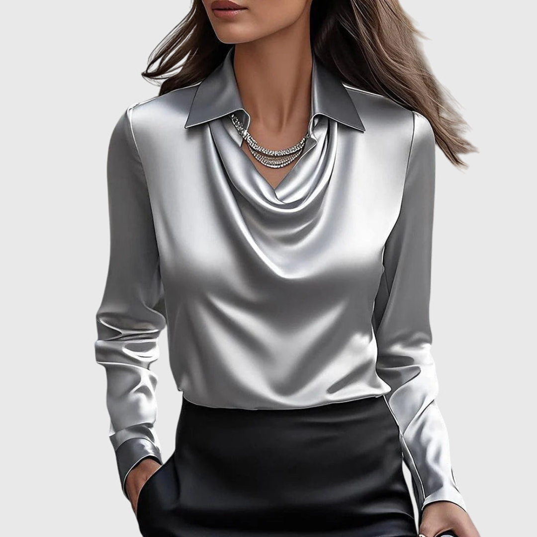 Women's Elegant Chique Blouse | Long Sleeve
