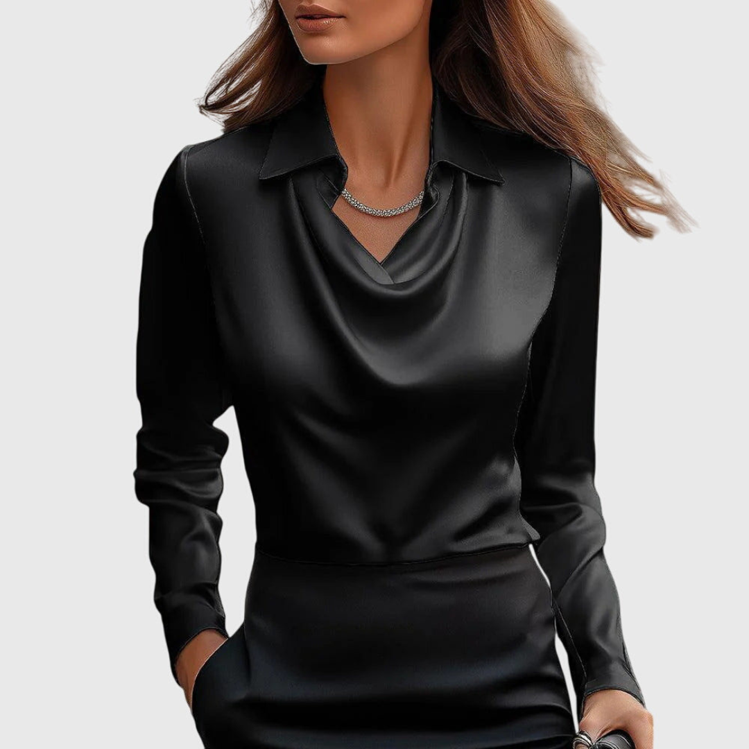 Women's Elegant Chique Blouse | Long Sleeve