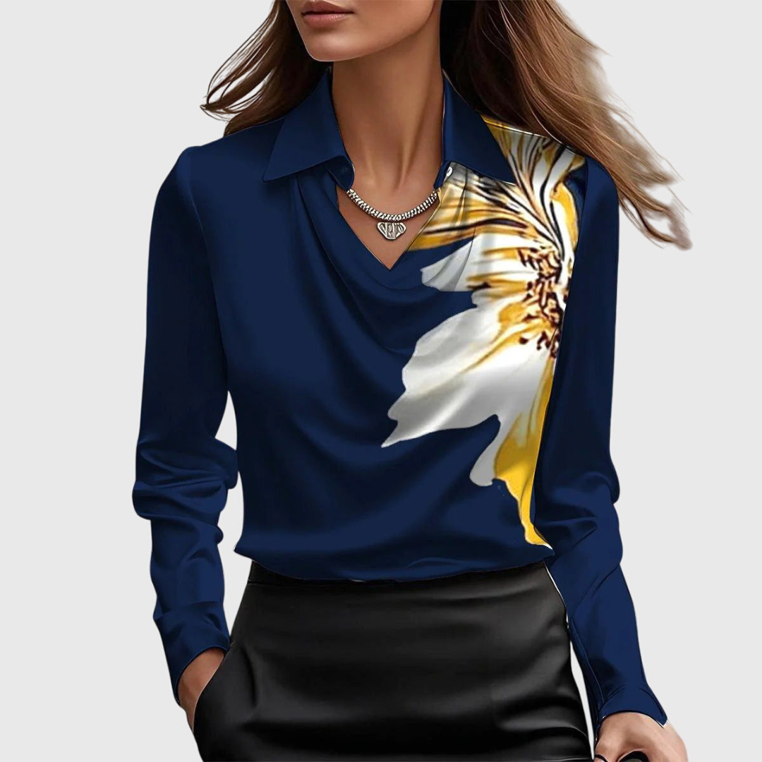 Women's Elegant Chique Blouse | Long Sleeve