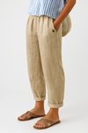 Women's Summer Casual Pants With Side Pockets | Tapered Leg