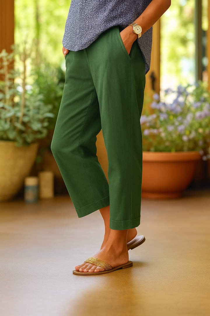Women's Casual Relaxed Fit Trousers | Summer