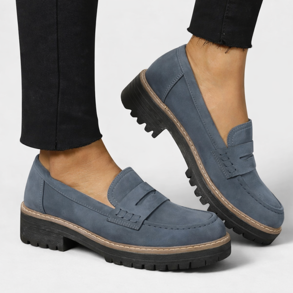 Women's Classic Chunky Orthopedic Loafers | Slip On