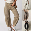 Women's Casual Wide Leg Trousers | Straight Fit