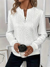 Women's Elegant Winter Sweater | Half Zip