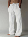 Men's Relaxed Fit Baggy Drawstring Trousers | Summer