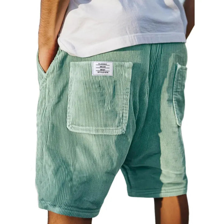 Men's Casual Textured Shorts with Pockets | Summer