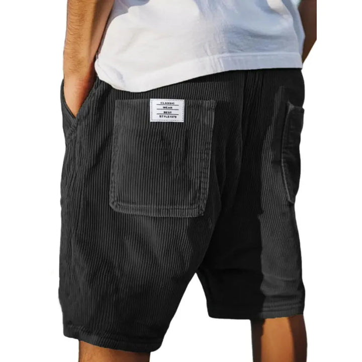 Men's Casual Textured Shorts with Pockets | Summer
