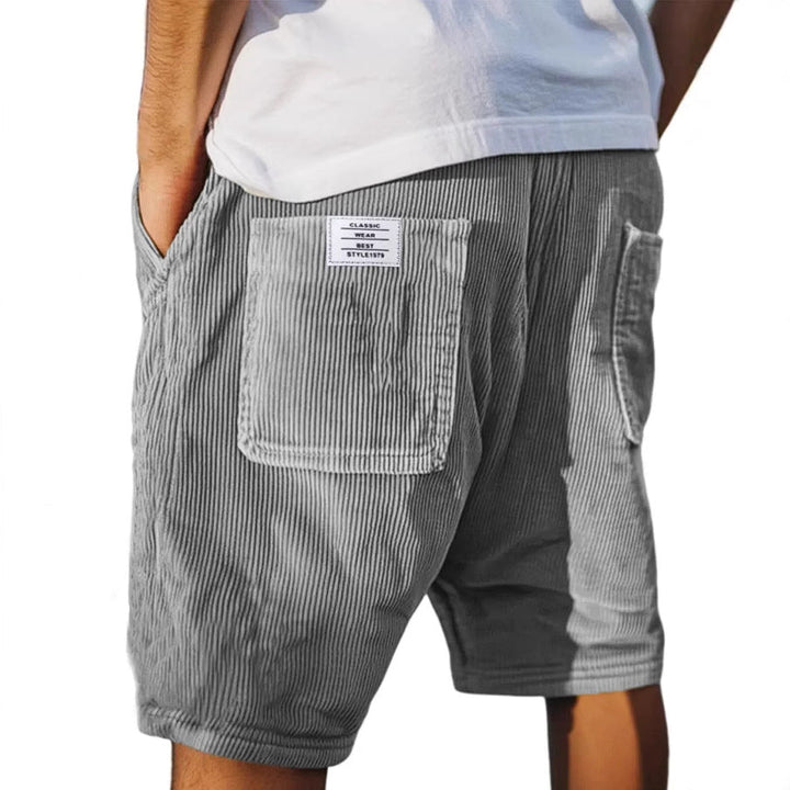 Men's Casual Textured Shorts with Pockets | Summer