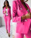 Women's Chique Business Blazer and Trouser Set | Two Piece