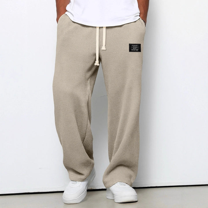 Men's Wide Leg Drawstring Pants | Baggy