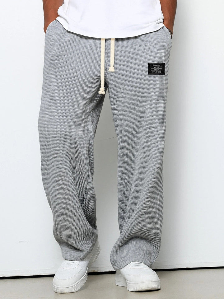 Men's Wide Leg Drawstring Pants | Baggy