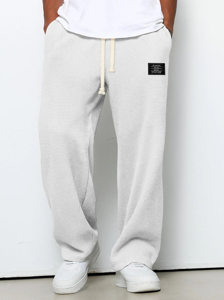 Men's Wide Leg Drawstring Pants | Baggy