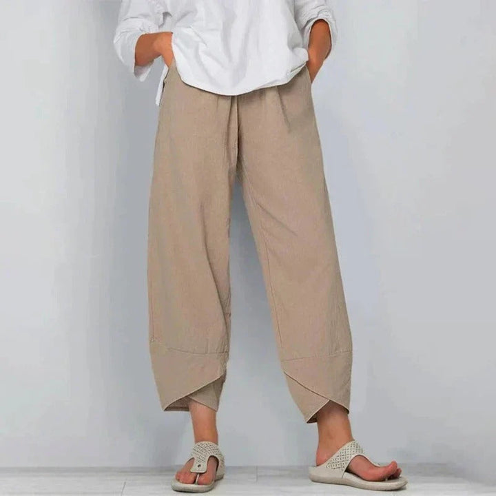 Women's Chique Solid Color Summer Pants | Wide Leg