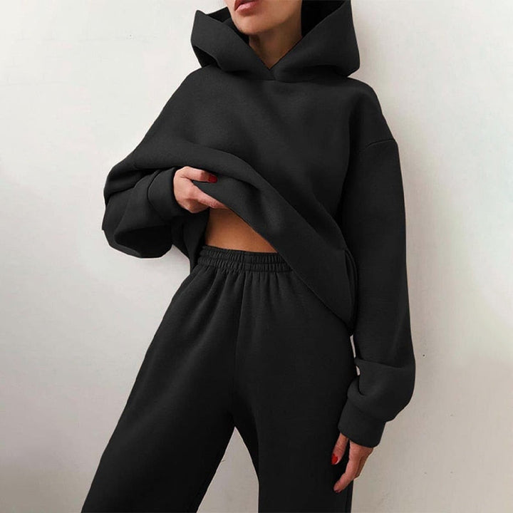 Women's Loungewear Oversized Hoodie and Jogger Pants Set | Two Piece