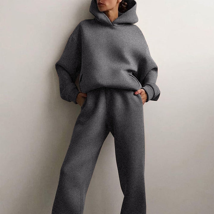 Women's Loungewear Oversized Hoodie and Jogger Pants Set | Two Piece