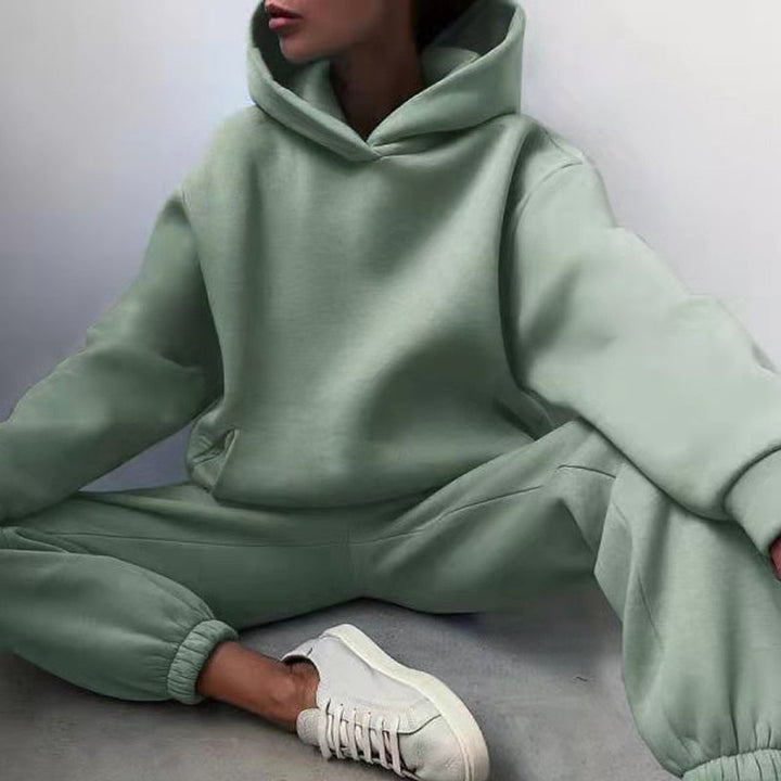 Women's Loungewear Oversized Hoodie and Jogger Pants Set | Two Piece