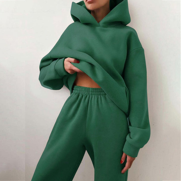 Women's Loungewear Oversized Hoodie and Jogger Pants Set | Two Piece