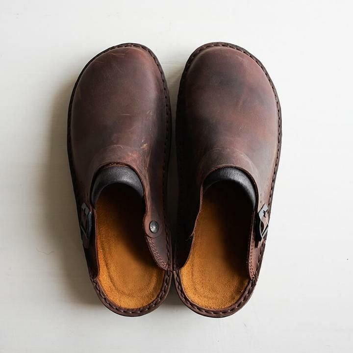 Men's Elegant Orthopedic Comfort Mules | Slip On