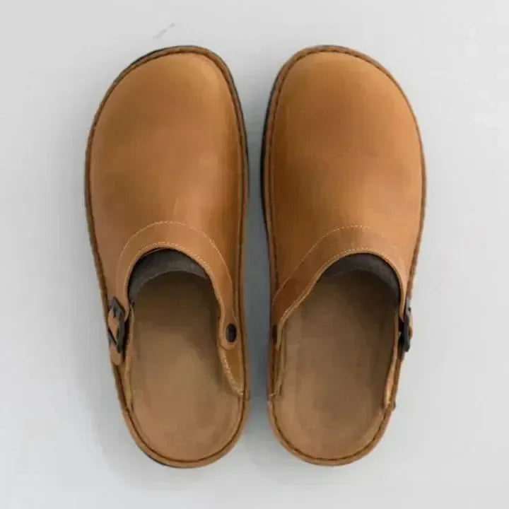 Men's Elegant Orthopedic Comfort Mules | Slip On