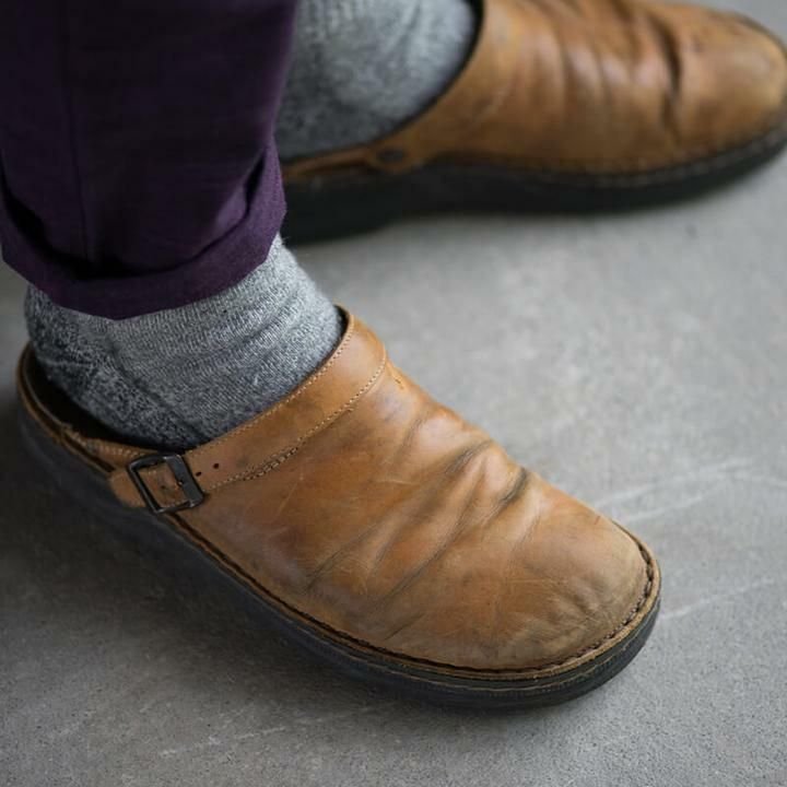 Men's Elegant Orthopedic Comfort Mules | Slip On