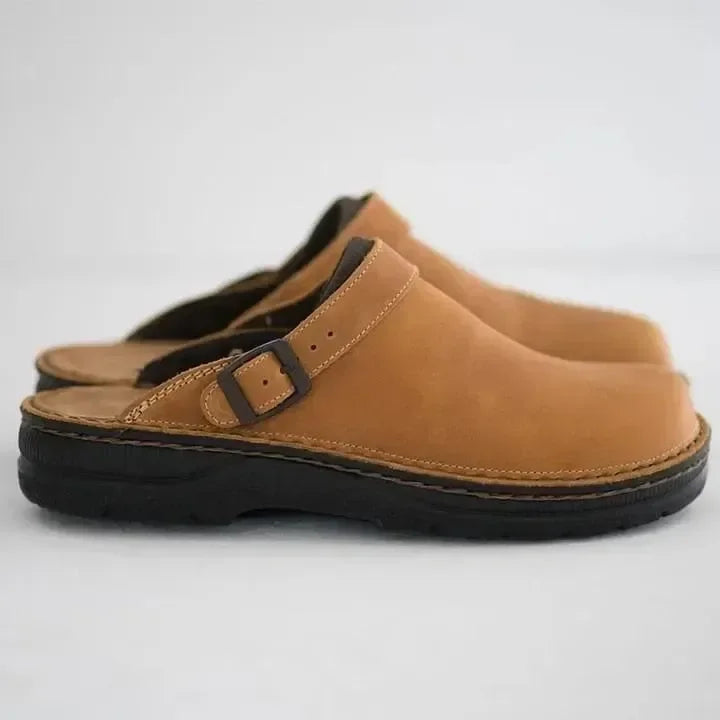 Men's Elegant Orthopedic Comfort Mules | Slip On