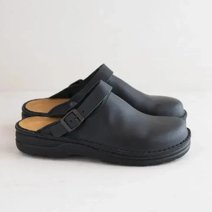 Men's Elegant Orthopedic Comfort Mules | Slip On